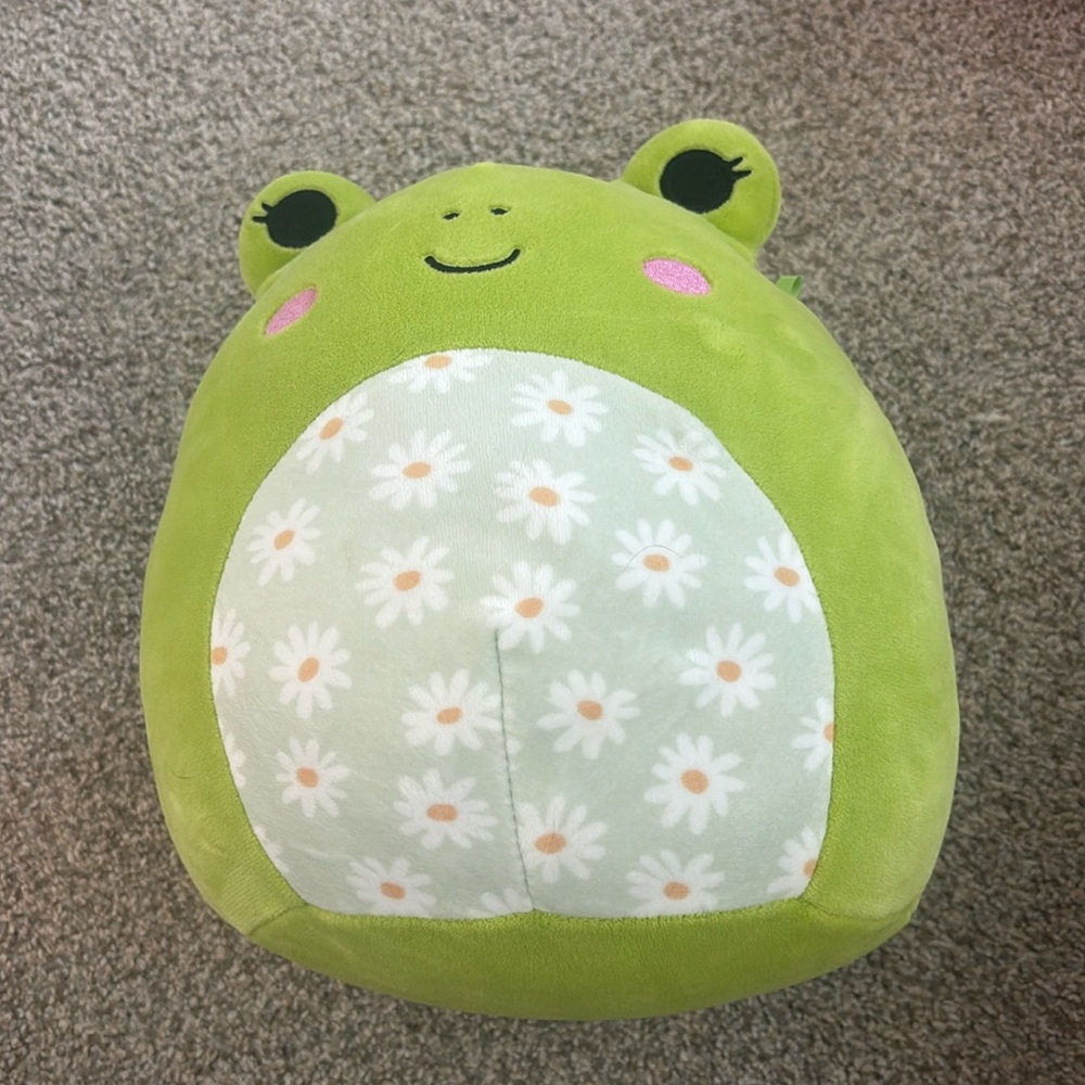 8” spring frog squishmallow